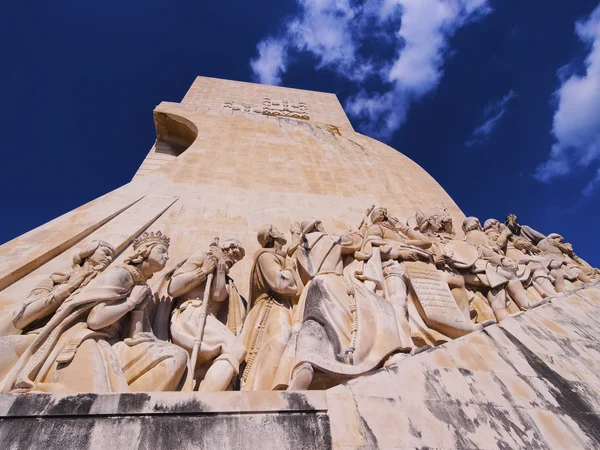 Monument över upptäckterna i Lissabon — Stockfoto