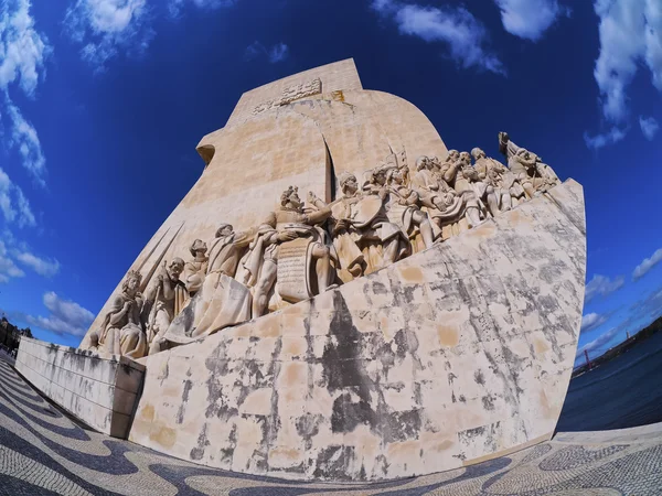 Monumento a los Descubrimientos en Lisboa — Foto de Stock