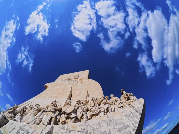 Monument över upptäckterna i Lissabon — Stockfoto