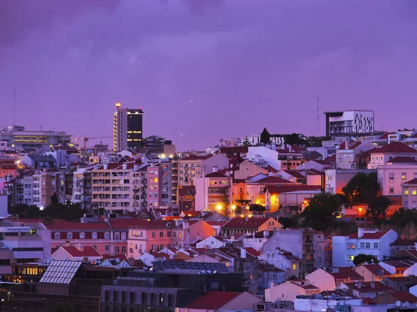 Lisboa cityscape – stockfoto