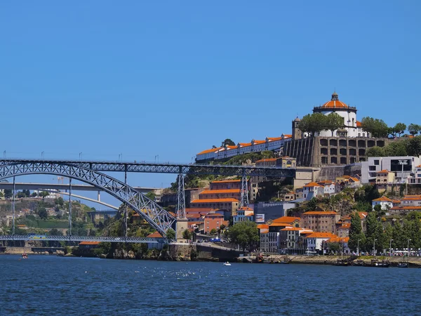 Porto içinde köprü — Stok fotoğraf