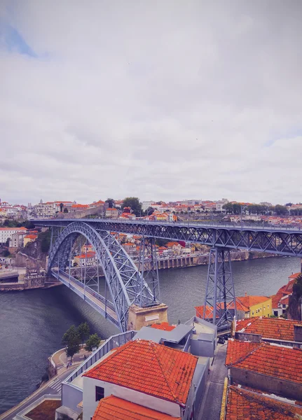 Porto içinde köprü — Stok fotoğraf