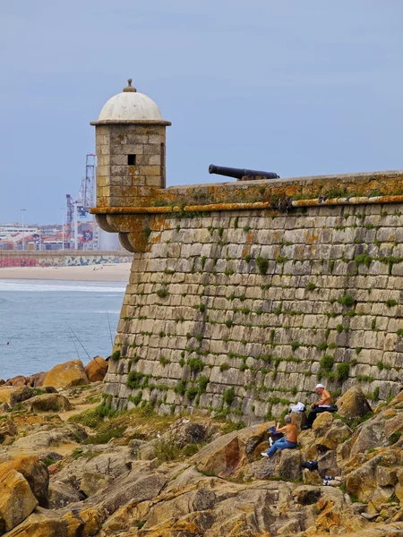 Castillo de Queijo en Oporto — Foto de Stock