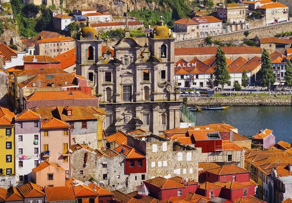 Vue depuis la tour Clerigos à Porto — Photo