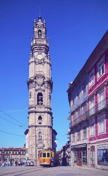 Torre dos Clerigos no Porto — Fotografia de Stock