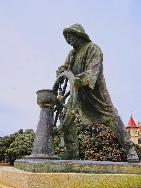 Zeeman sculputure in porto — Stockfoto