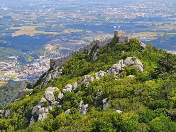 Maurische Burg in Sintra — Stockfoto