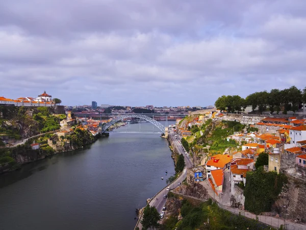Rivier de Douro in Porto — Stockfoto