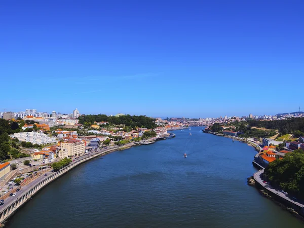 Řeka Douro v Portu — Stock fotografie