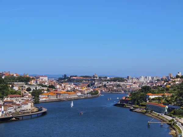 Ποταμός Douro στο Πόρτο — Φωτογραφία Αρχείου