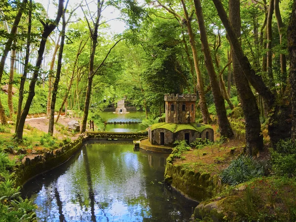 Park of Pena National Palace in Sintra — Stock Photo, Image