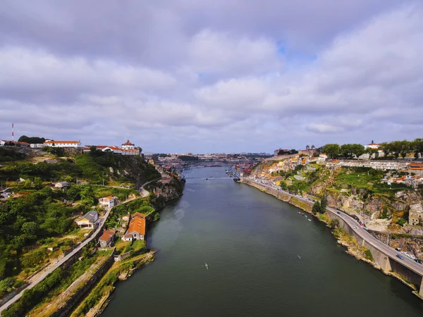 Rivier de Douro in Porto — Stockfoto