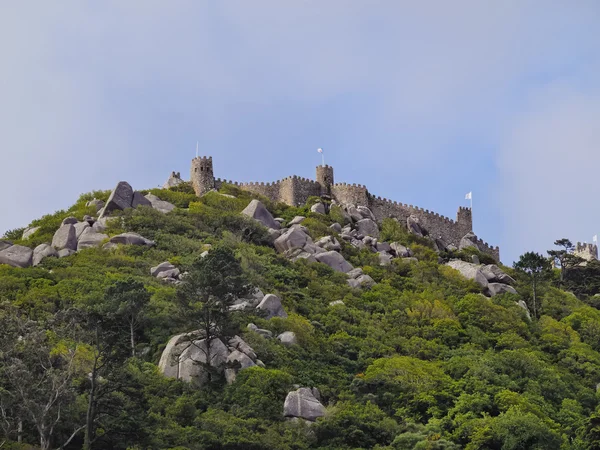 Maurische Burg in Sintra lizenzfreie Stockbilder
