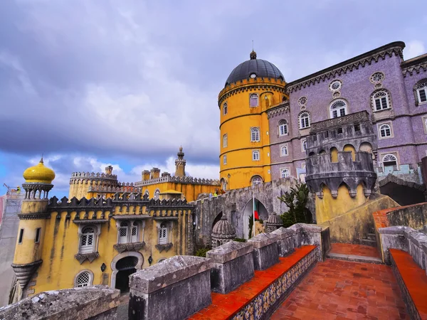 Pena Nationalpalast in Sintra lizenzfreie Stockbilder