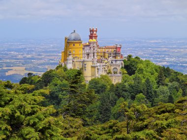 Sintra 'daki Pena Ulusal Sarayı ve Park