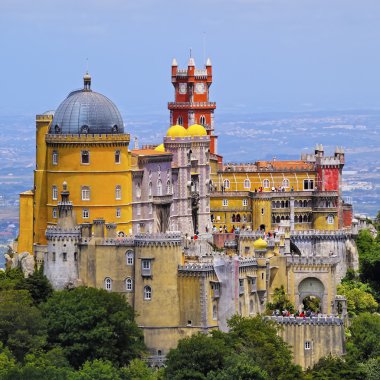 Sintra 'daki Pena Ulusal Sarayı ve Park
