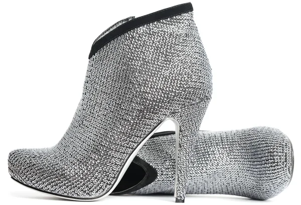 Női cipő elszigetelt fehér háttér — Stock Fotó