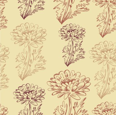 soyut renkli çiçekler. vektör.