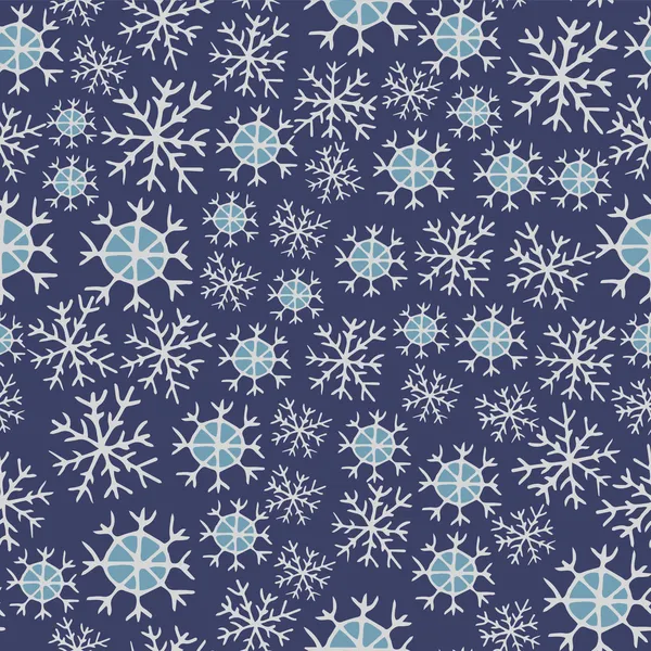 Bezešvé pattern vánoční textura pro balicí papír — Stockový vektor