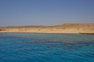 Mısır'daki Kızıl Deniz kıyısı