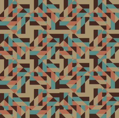 retro geometrik arka plan