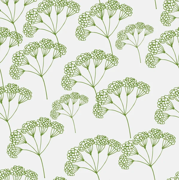 Fond sans couture floral rétro — Image vectorielle