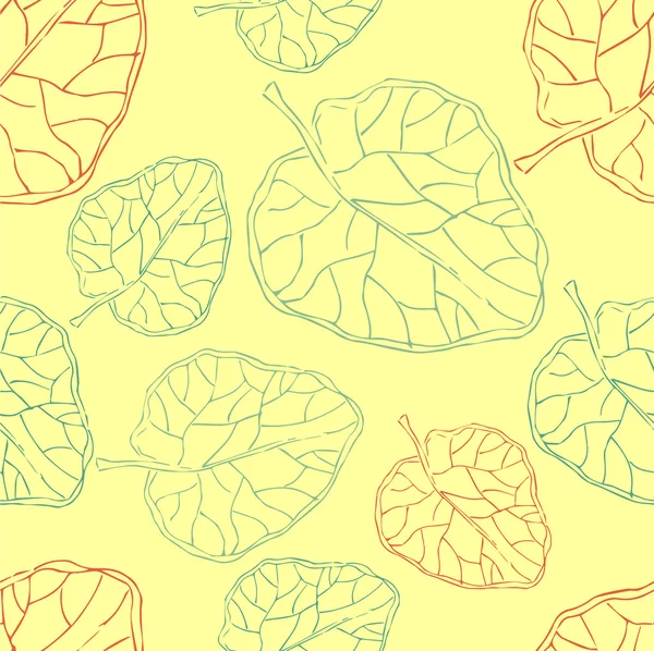 Patrón retro floral sin costuras para papel pintado — Vector de stock