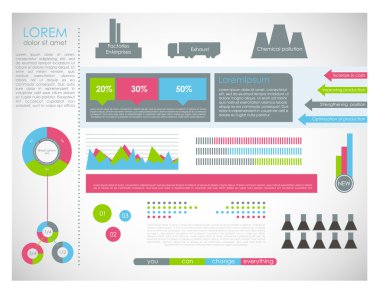 ayrıntı modern Infographic
