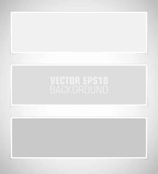 Meghatározott sablon banner — Stock Vector