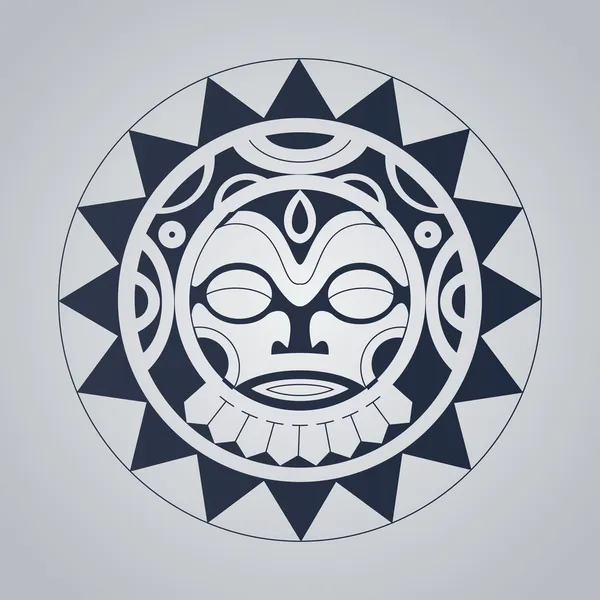 Polynesische tatoeage stijl — Stockvector