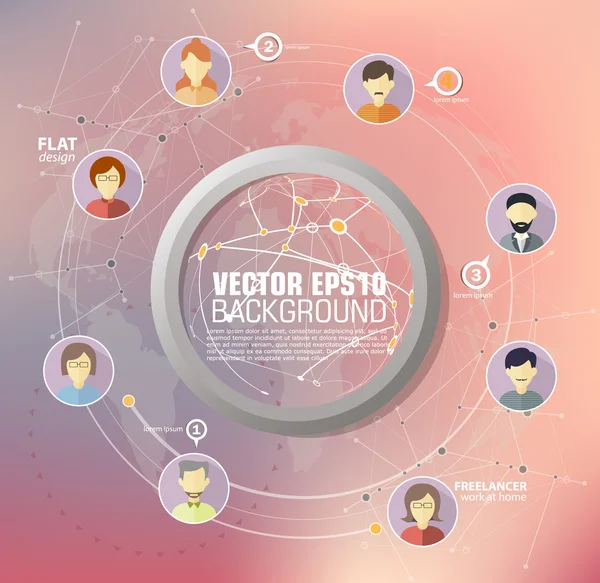 Elemento infográfico — Vector de stock