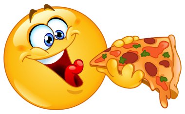 Pizza yeme ifade