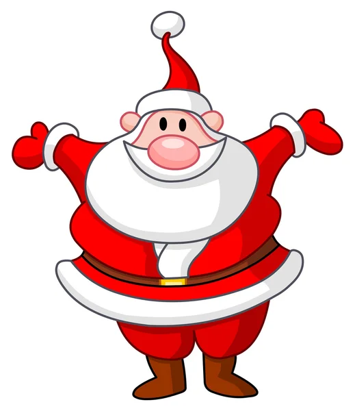 Feliz Santa Claus — Vector de stock