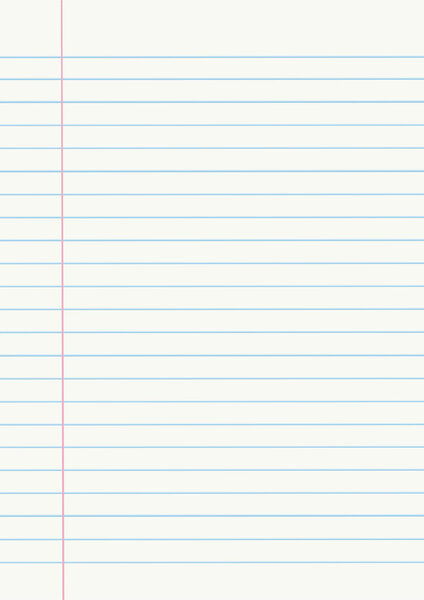 Papel de cuaderno — Vector de stock