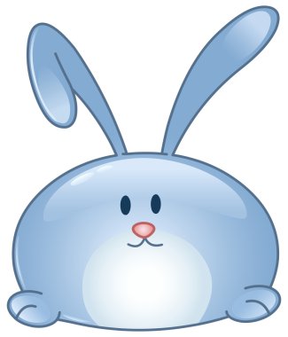 Bunny çizgi film simgesi