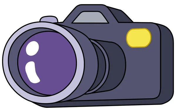 Rajzfilm kamera — Stock Vector
