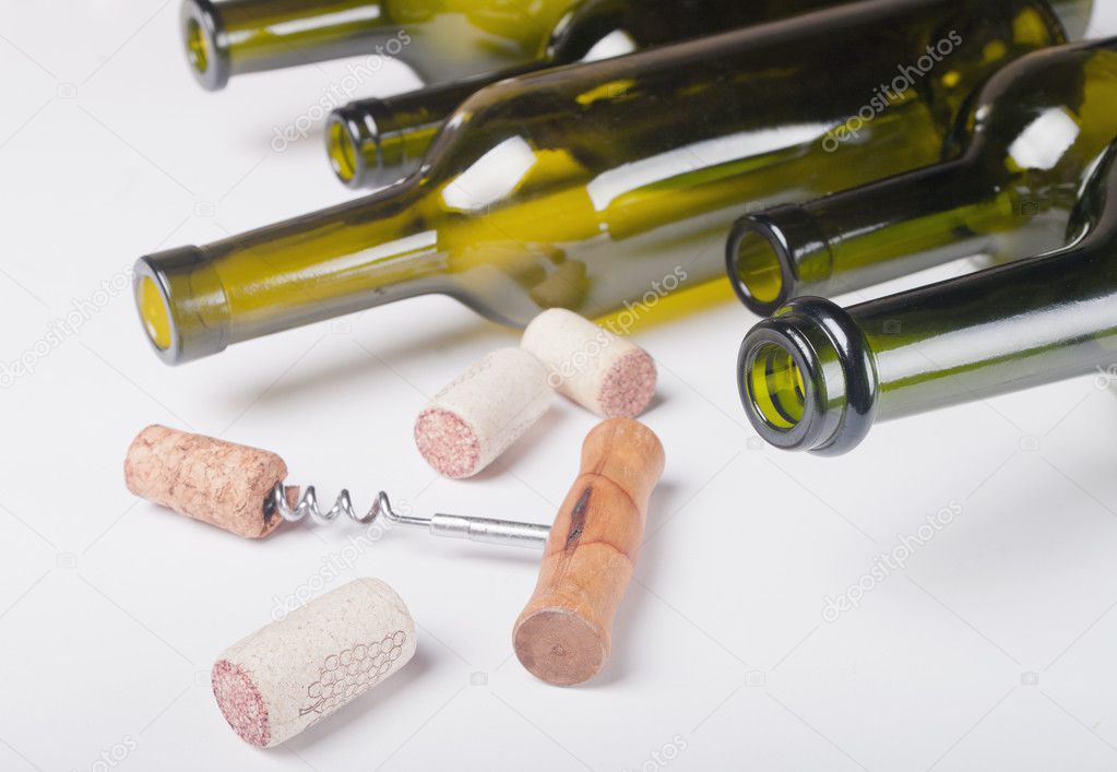 Bottles and corks Stock Photo by ©aboikis 12377001