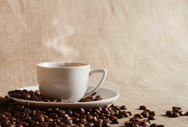 Heißer Kaffee — Stockfoto