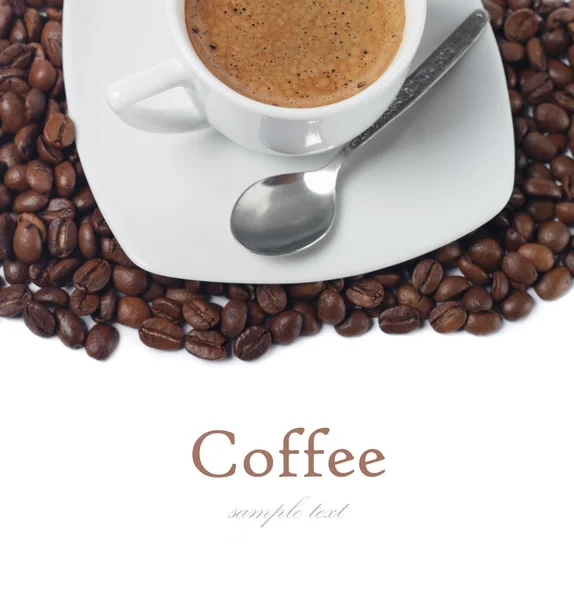 Свіжа кава — стокове фото