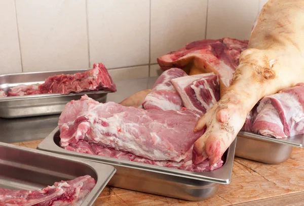 Rohes Fleisch — Stockfoto