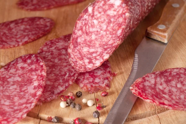 Salami — Stockfoto