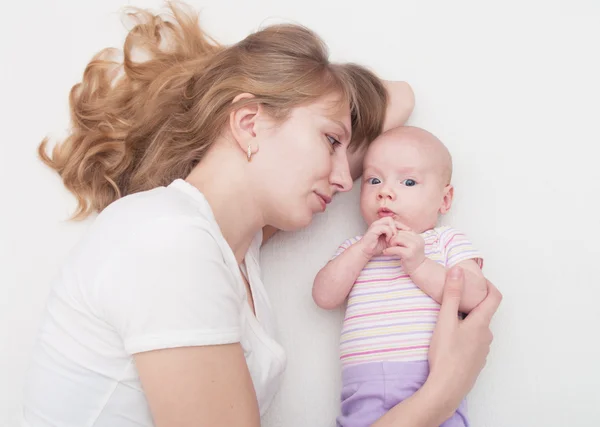 Mamma med barn — Stockfoto