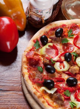 Pizza.