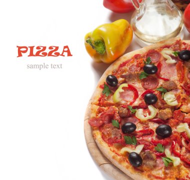 İtalyan pizzası.