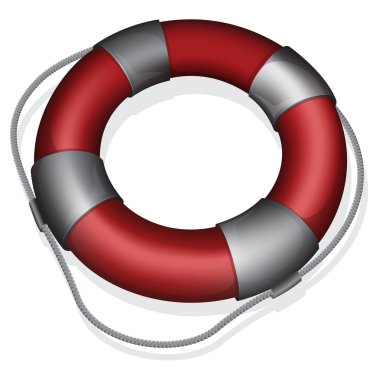 Kırmızı lifebuoy
