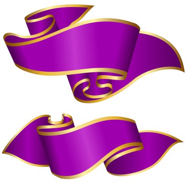 Mor şerit koleksiyonu