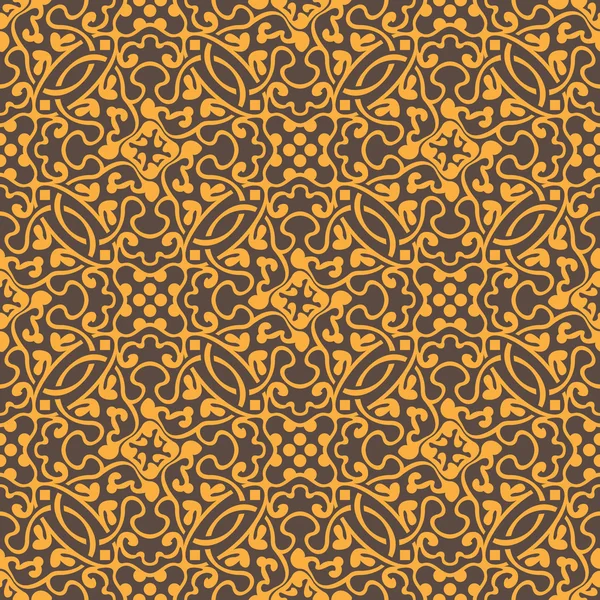 Motif sans couture jaune — Image vectorielle