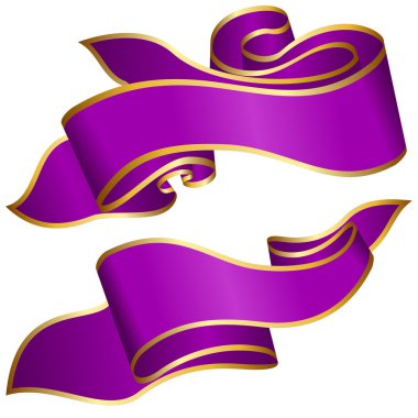 Mor şerit koleksiyonu