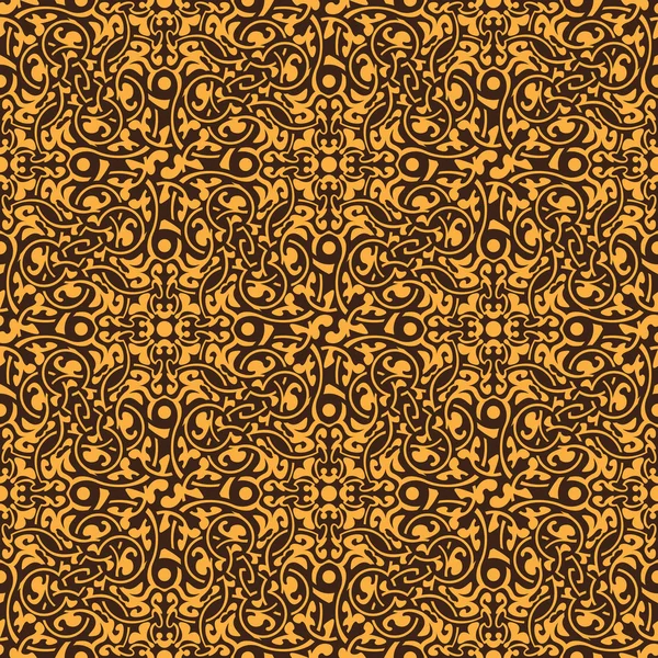 Yellow seamless pattern — Stock Vector