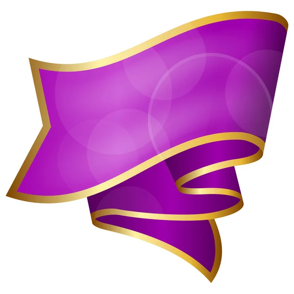 Grote violet lint — Stockvector